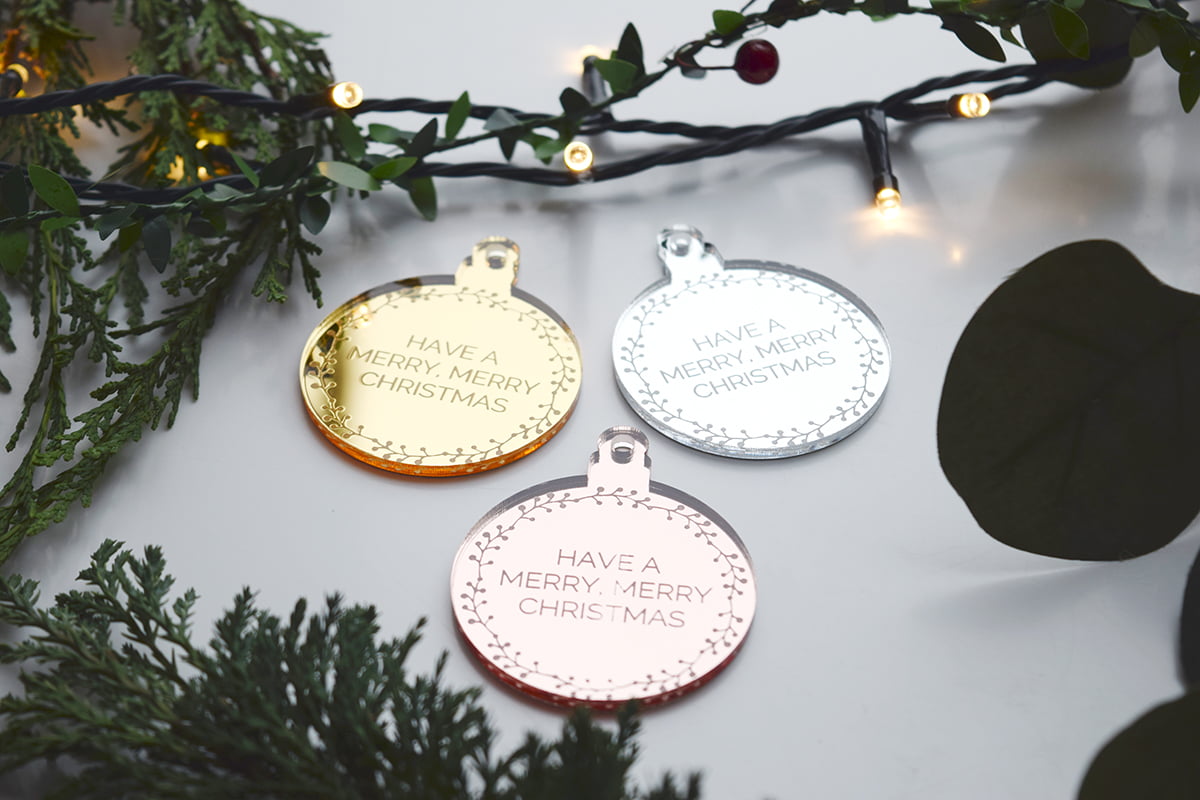 Have a merry, merry Christmas Gift Tag (different colour options available)