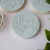 Fine Thank You & flourishes embosser