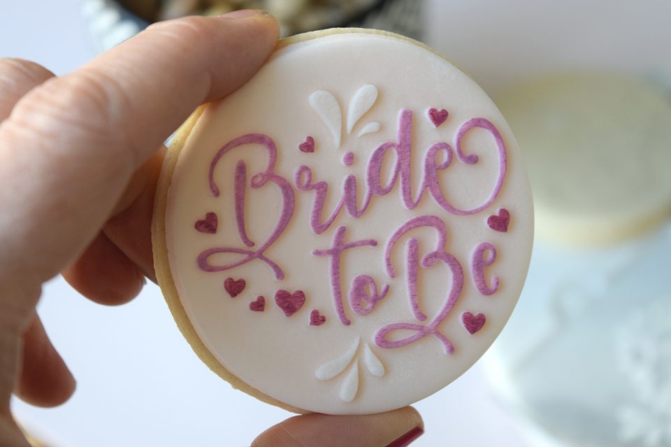 Fine Bride to Be embosser