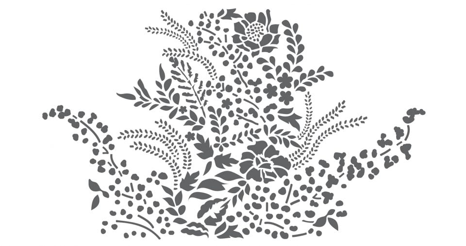 Hedgerow 4 tiered cake stencil collection - Image 8