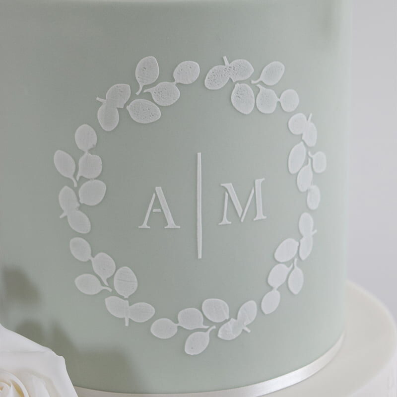 Monogram and frame stencils