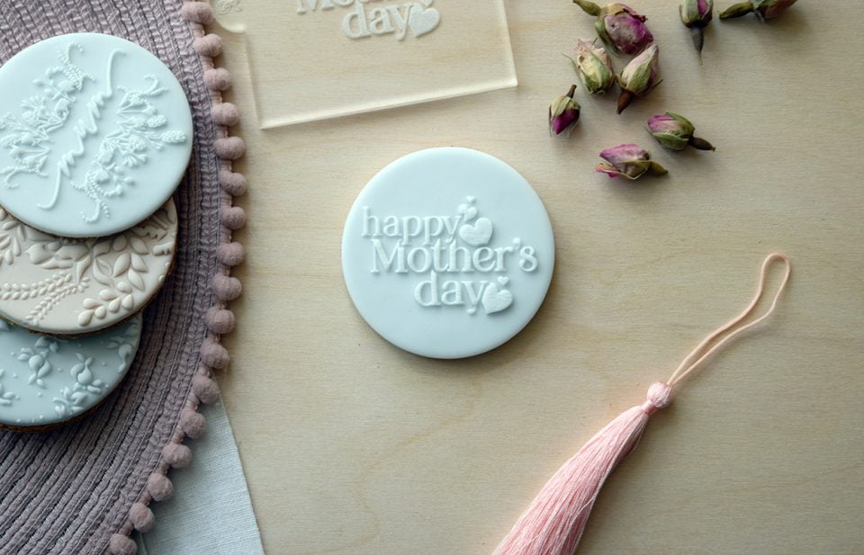 statement happy mother's day + hearts embosser - Image 3