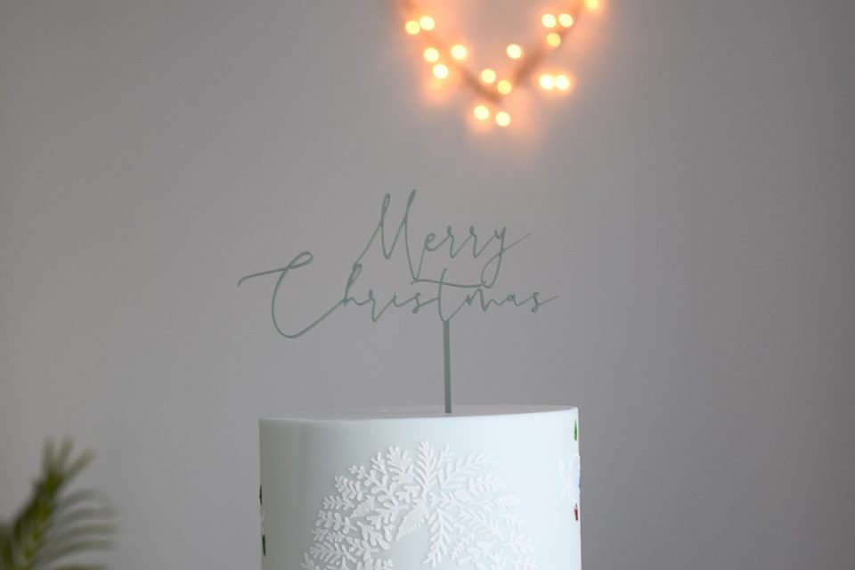 Merry Christmas Topper - Image 3