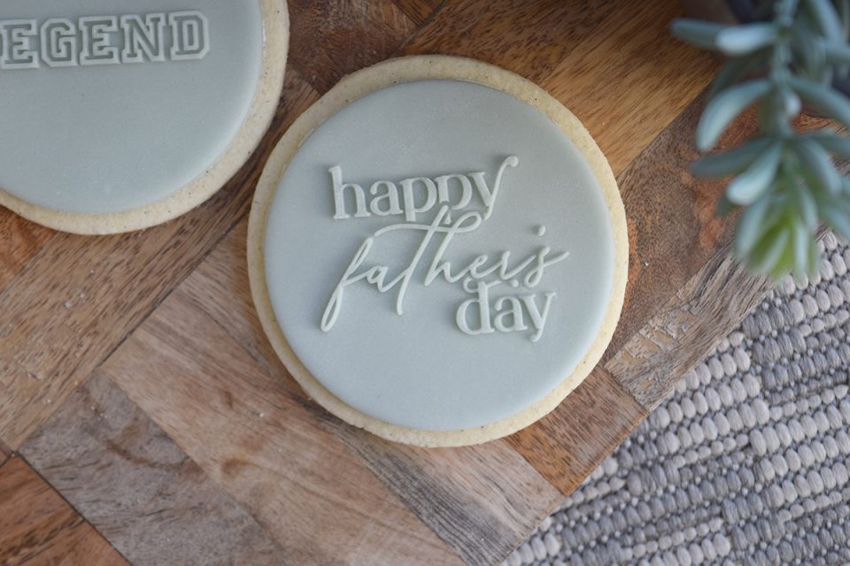 Duo font Happy Father's Day embosser - Image 3