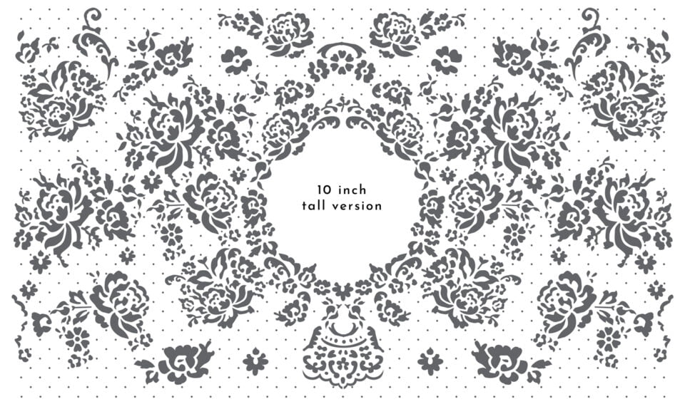 Thea lace wraparound with frame stencil - Image 7