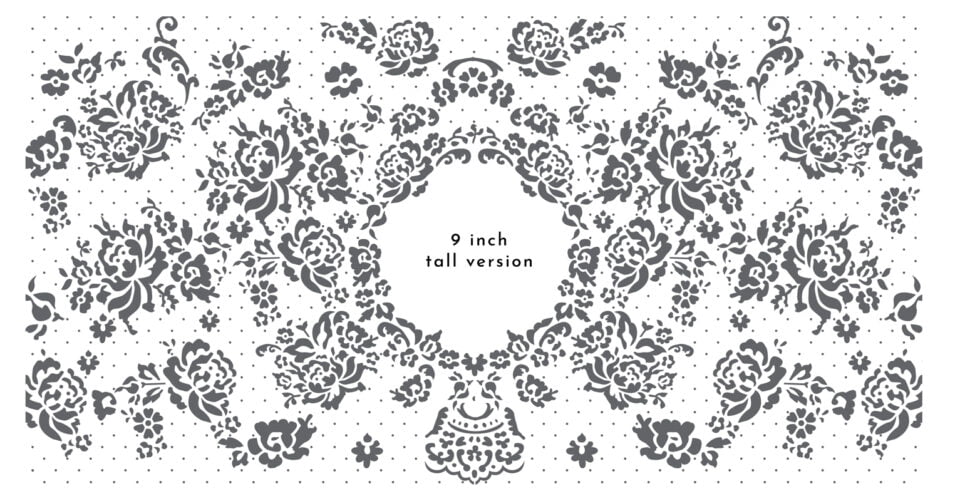 Thea lace wraparound with frame stencil - Image 6