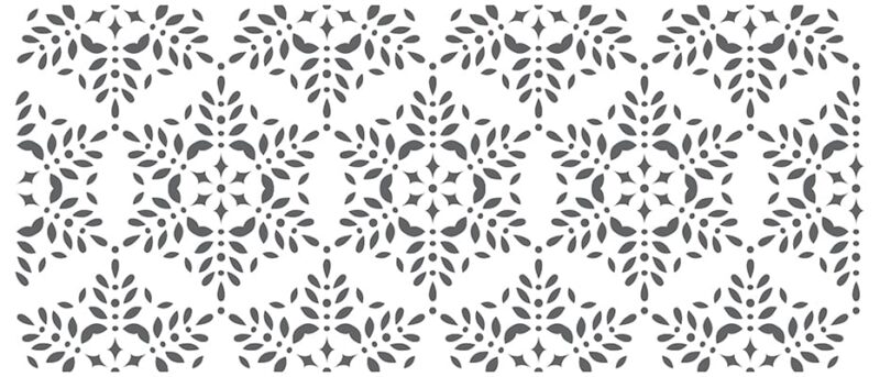 Snowflake #9 Pattern Cake Stencil (Double barrel or standard) - Image 4