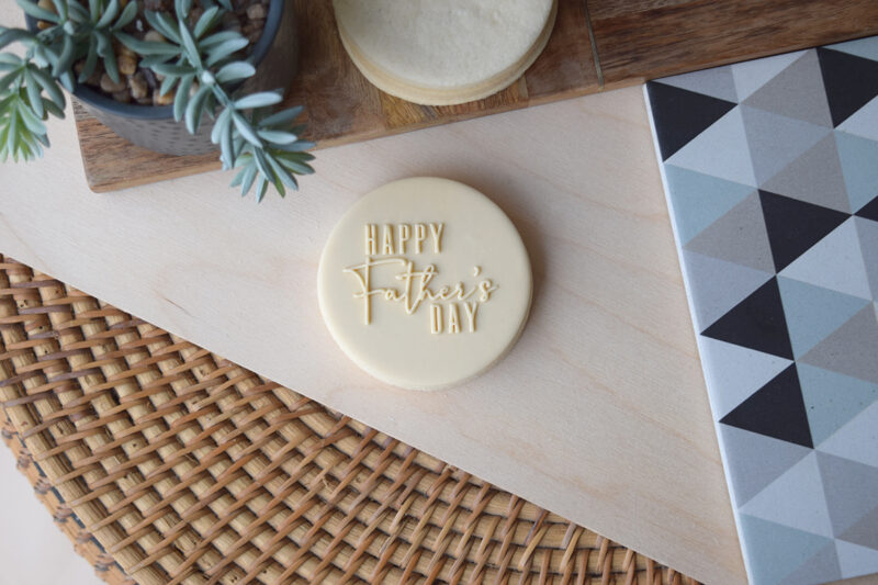 Modern Happy fathers day embosser - Image 5