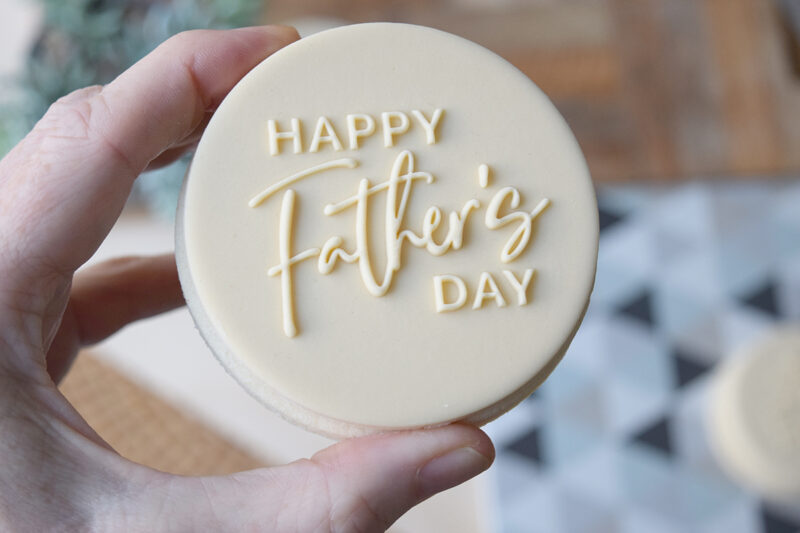 Modern Happy fathers day embosser - Image 4