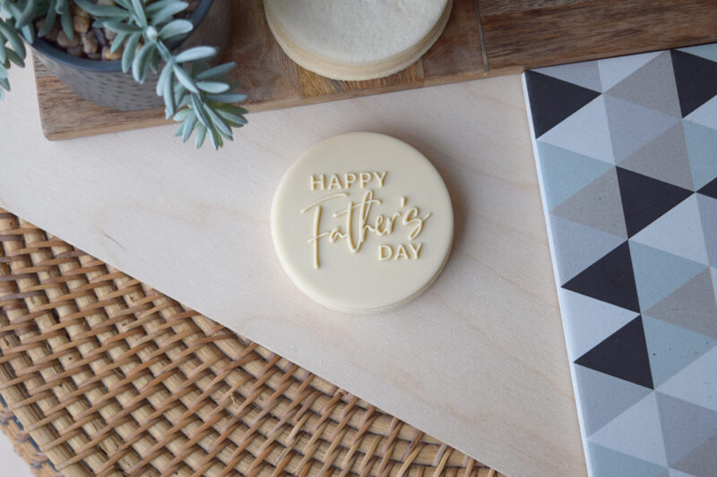 Modern Happy fathers day embosser - Image 3