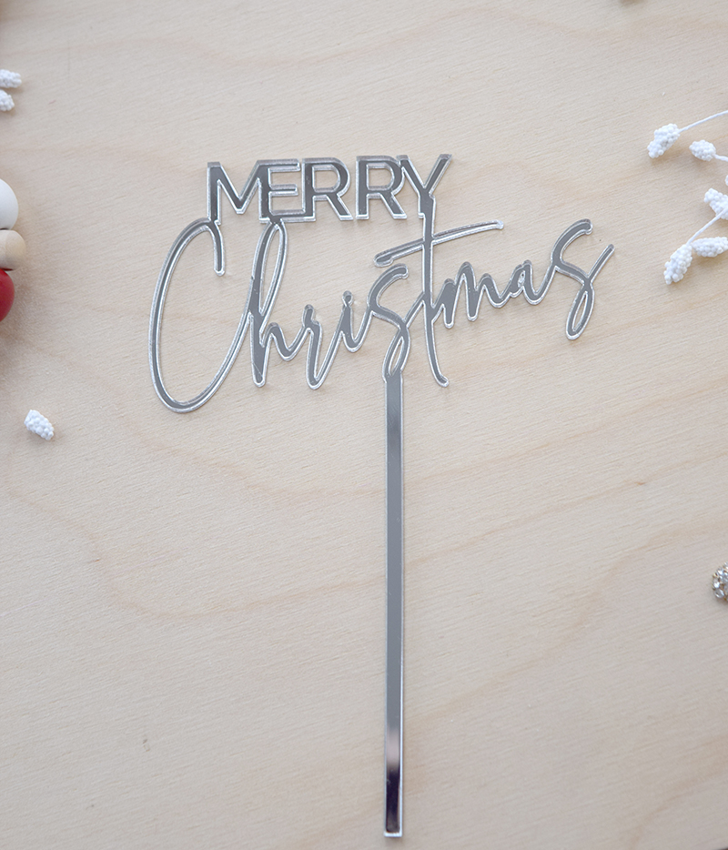 Handwritten Merry Christmas Topper - Image 3