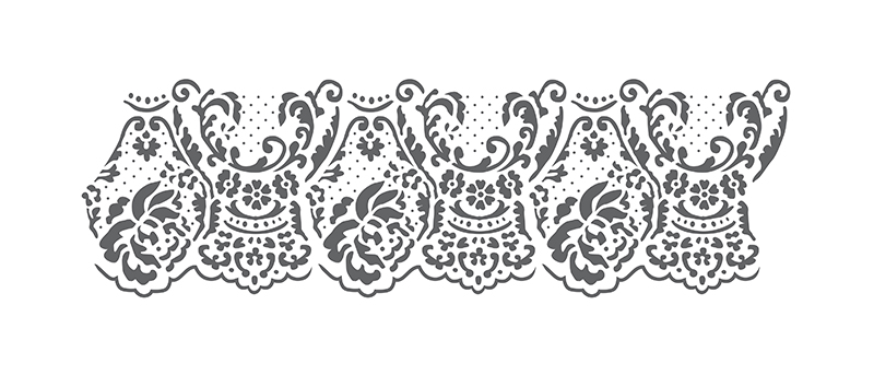 Thea border stencil #2