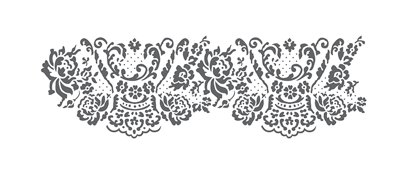 Thea border stencil #3